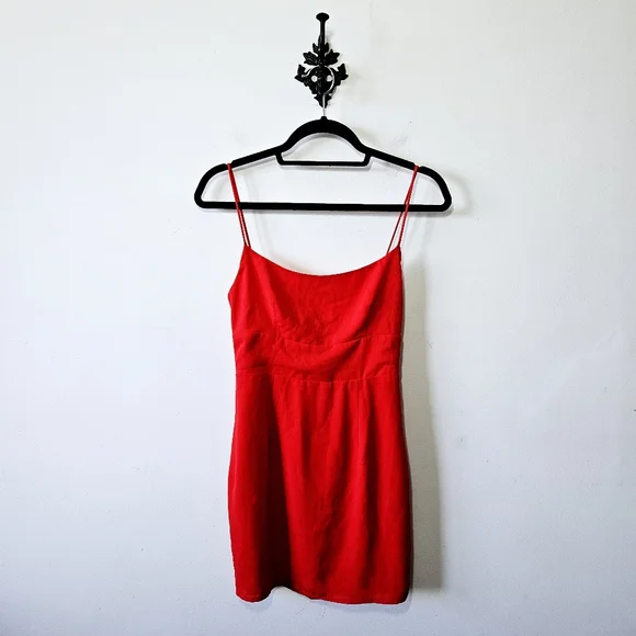 superdown Red Backless Dress - Picture 3 of 6
